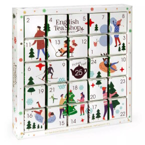 English Tea Shop Adventskalender White Ornaments BIO,...